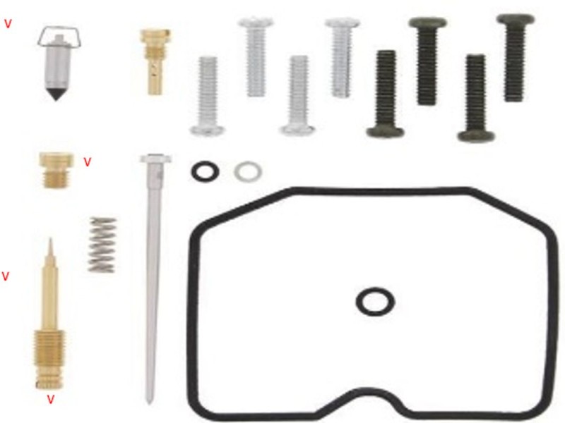 BEARING WORX ZESTAW NAPRAWCZY GAŹNIKA KAWASAKI KLR 250 '87-'05 (26-1417) (1)