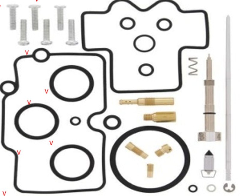 BEARING WORX ZESTAW NAPRAWCZY GAŹNIKA HONDA CRF 450R '04, (26-1462) (1)