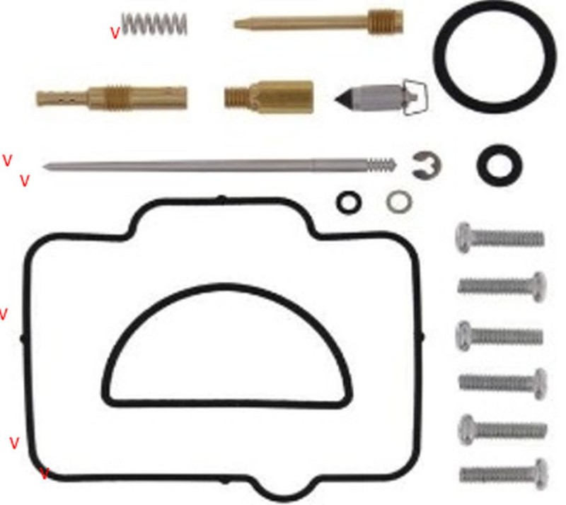 BEARING WORX ZESTAW NAPRAWCZY GAŹNIKA SUZUKI RM 125 '98, (26-1497) (1)