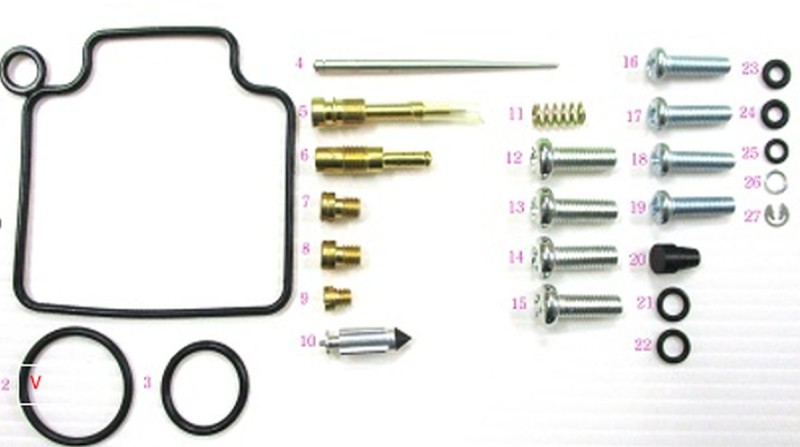 BEARING WORX ZESTAW NAPRAWCZY GAŹNIKA HONDA TRX 500 '05-'14 (26-1248) (1)