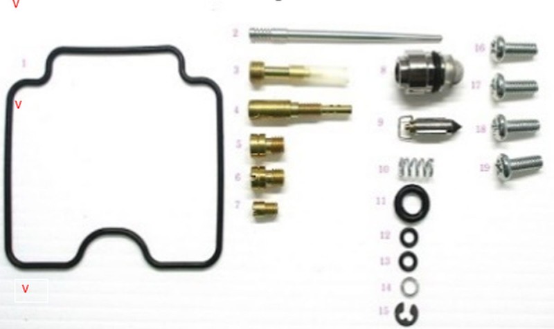 BEARING WORX ZESTAW NAPRAWCZY GAŹNIKA CAN-AM OUTLANDER 400 '03-'08 (26-1048) (1)