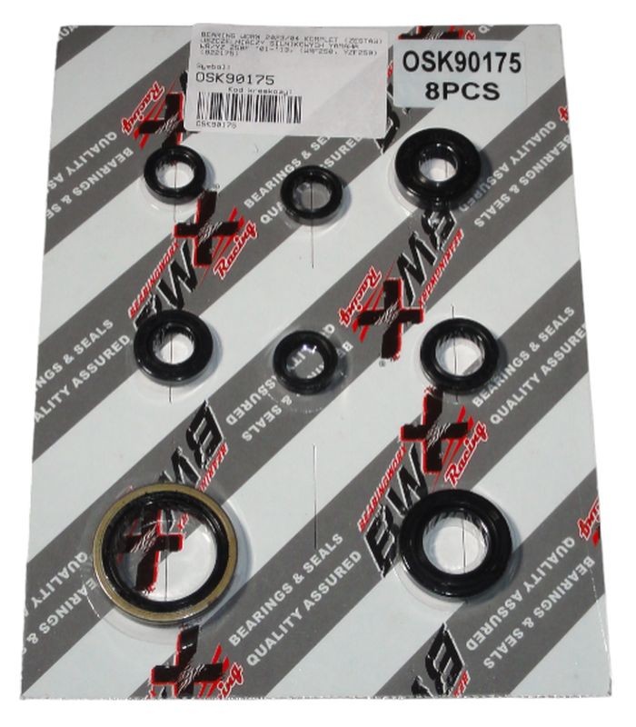 BEARING WORX KOMPLET (ZESTAW) USZCZELNIACZY SILNIKOWYCH YAMAHA WR/YZ 250F '01-'13, (WRF250, YZF250) (822175) (1)