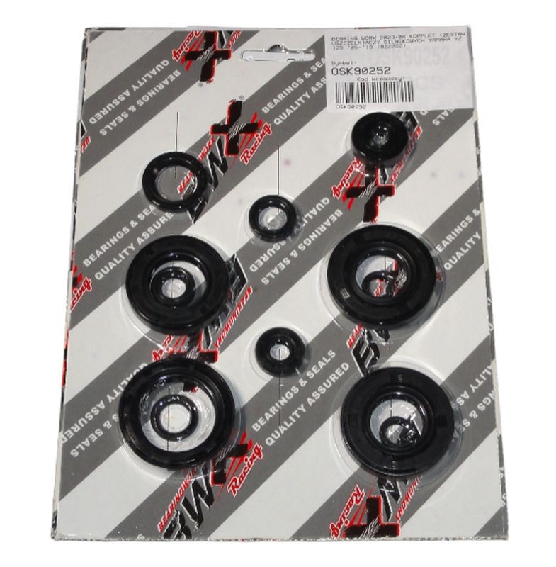 BEARING WORX KOMPLET (ZESTAW) USZCZELNIACZY SILNIKOWYCH YAMAHA YZ 125 '05-'21 (822252) (1)
