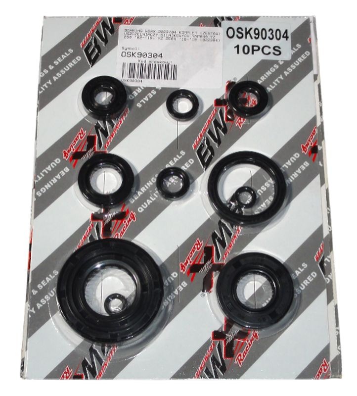 BEARING WORX KOMPLET (ZESTAW) USZCZELNIACZY SILNIKOWYCH YAMAHA YZ 250 '02-'19, YZ 250X '16-'19 (822304) (1)