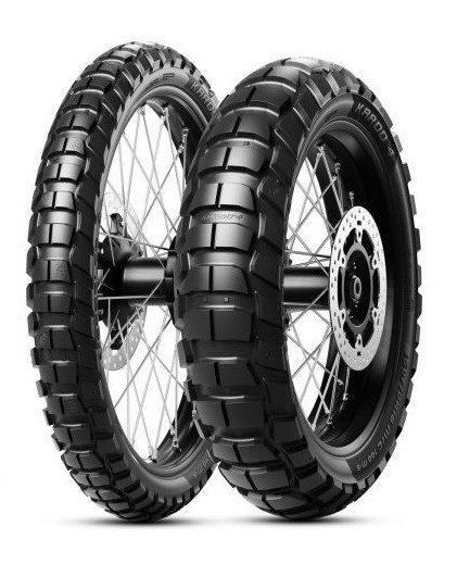 METZELER KOMPLET OPON (4121400/22) 120/70R19 KAROO 4 60Q TL M/C M+S PRZÓD DOT 2022+ (4173000/22) 150/70R17 KAROO 4 69Q TL M/C M+S TYŁ DOT 2022