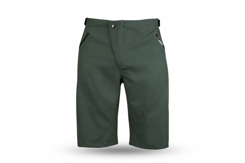 UFO SPODENKI ROWEROWE MTB / E-BIKE TERRAIN SV1 PANTS MADE IN ITALY (KRÓTKIE) KOLOR ZIELONY/OLIWKOWY ROZMIAR M/50/32 - KOLEKCJA 2024