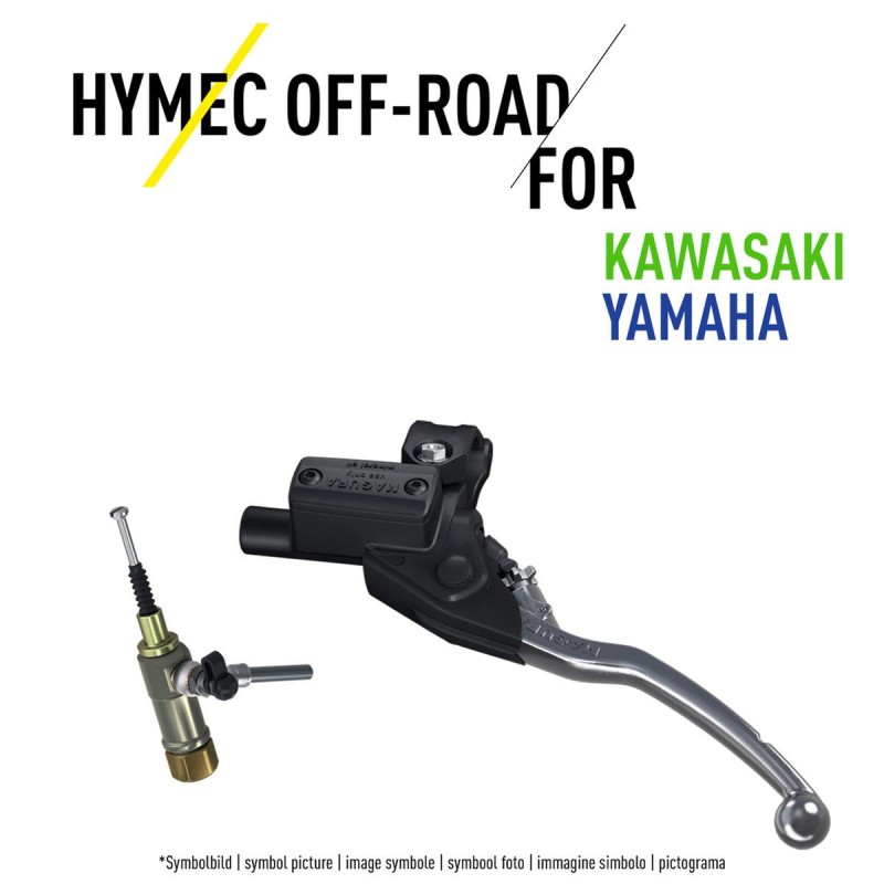 MAGURA ZESTAW SPRZĘGŁA HYDRAULICZNEGO HYMEC 167 KAWASAKI KXF 250 '04-'08; (ŚR. TŁOCZKA 9,5MM)
