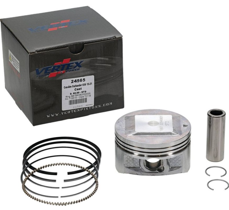 VERTEX TŁOK CAN-AM OUTLANDER 330 '04-'05, OUTLANDER 570 / MAX '17-'21, OUTLANDER 650 '13-'21, RENEGADE 650 '18-'19 (82.46MM) (STD. + 0.50MM) (1)