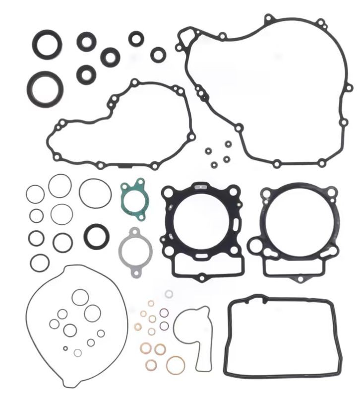 ATHENA KOMPLET USZCZELEK Z USZCZELNIACZAMI SILNIKOWYMI GAS GAS EC/EX/MC 250F '24, HUSQVARNA FC 250 '23-'24, KTM EXC-F 250 '24, SX-F/XC-F 250 '23-'24 (OEM: A46030099000) (1)