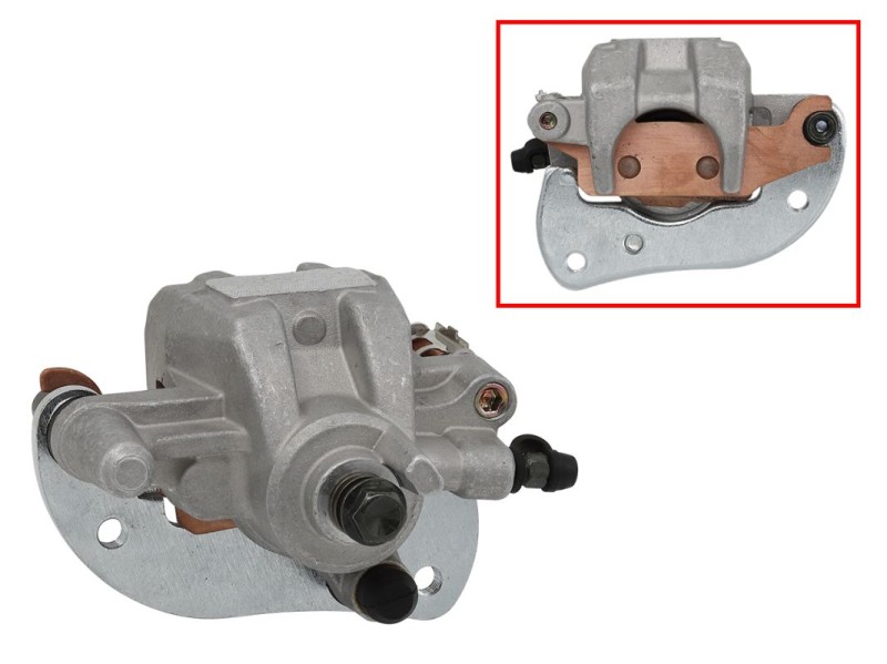 BRONCO ZACISK HAMULCOWY YAMAHA GRIZZLY 550 '09-'15, GRIZZLY 700 '07-'22, KODIAK 700 '16-'22 (PRZÓD/TYŁ PRAWY) (OEM: 3B4-2580U-00, 3B4-2580U-01, 3B4-2580U-02, 3B4-2580W-00, 3B4-2580W-01, 3B4-2580W-10, 3B4-2580W-11) (AT-05A45) (1)