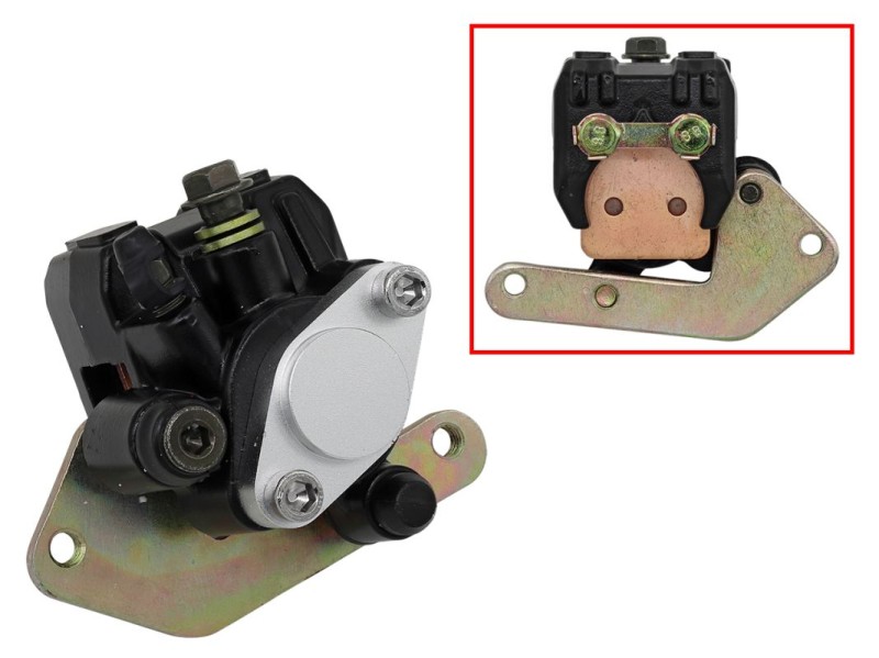 BRONCO ZACISK HAMULCOWY YAMAHA YFS 200 BLASTER '03-'06, YFM 350 WOLVERINE '95-'05, YFZ 350 BANSHEE '87-'06, YFM 660R RAPTOR '01-'05 (TYŁ) (OEM: 1UY-2580W-01) (AT-05A01) (1)