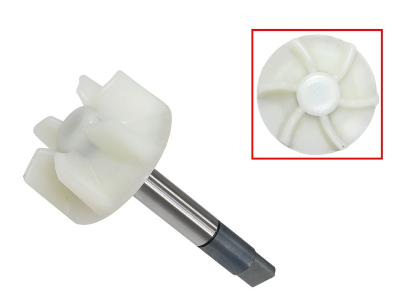 BRONCO WAŁEK I WIRNIK POMPY WODY ARCTIC CAT 500 AT 4X4 '00-'06, SUZUKI LT-A 500F VINSON 4X4 '02-'07 (OEM: 17491-09F50) (1)