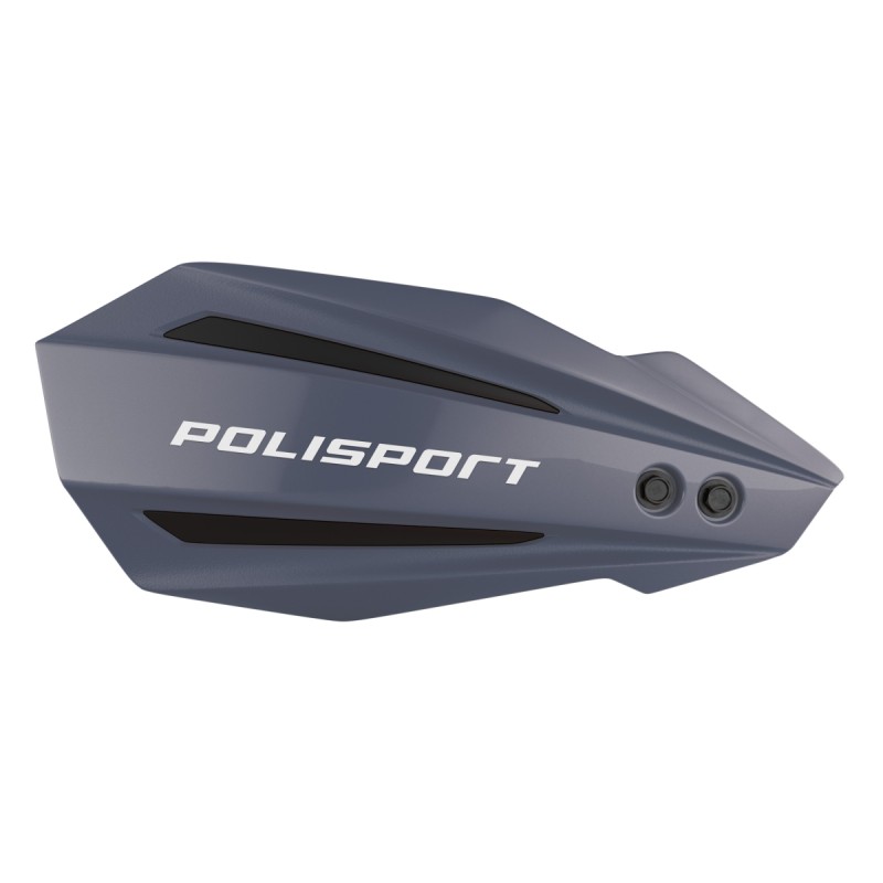 POLISPORT OSŁONY RĄK (HANDBARY) MODEL BULLIT Z UNIWERSALNYM ZESTAWEM MONTAŻOWYM 22/28 KTM SX/EXC '14-22', HUSQVARNA TC/TE/FC/FE '14-22', SHERCO, GAS GAS KOLOR SZARY
