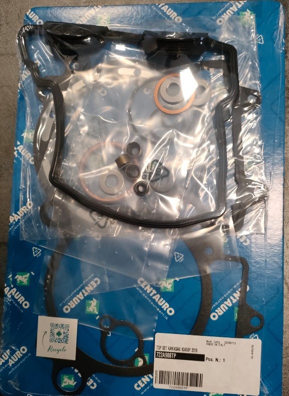 CENTAURO USZCZELKI TOP-END KAWASAKI KXF 450 '16-'18 ( Z USZCZELKĄ POKRYWY ZAWOROWEJ) (1)