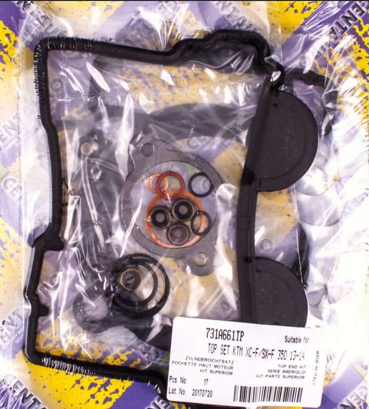 CENTAURO USZCZELKI TOP-END KTM SXF SX-F 350 '13-'15 , EXCF EXC-F 350 '14-'16 , HUSQVARNA FC 350 '14-'15 ( Z USZCZELKĄ POKRYWY ZAWOROWEJ) (1)