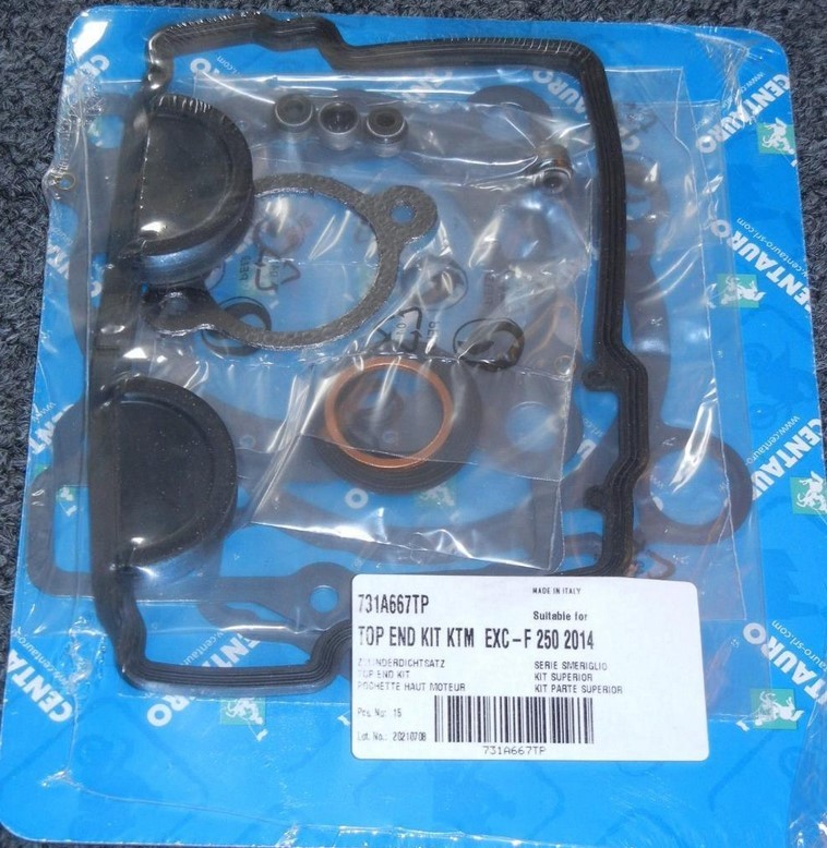 CENTAURO USZCZELKI TOP-END KTM (EXCF) EXC-F 250 '14-'16 , HUSQVARNA FE 250 '14-'16, (Z USZCZELKĄ POKRYWY ZAWOROWEJ) (1)