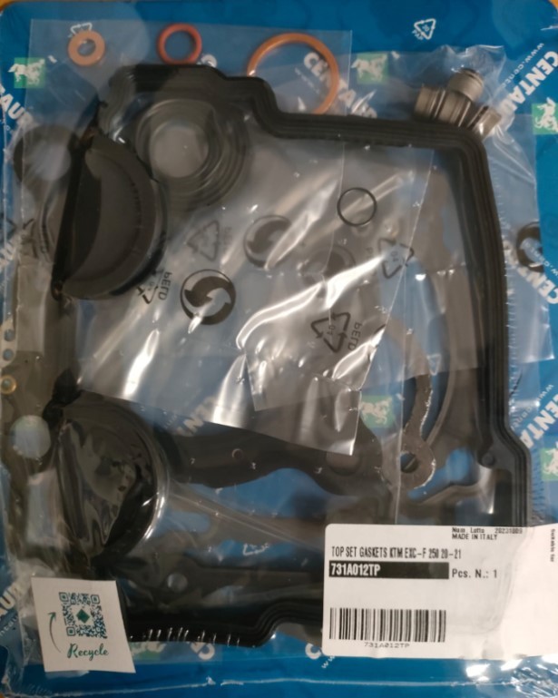 CENTAURO USZCZELKI TOP-END KTM EXCF EXC-F 250 '20-'23 , HUSQVARNA FE 250 '20-'23 , GAS GAS EC 250 F '21-'23 ( ZUSZCZELKĄ POKRYWY ZAWOROWEJ) (1)