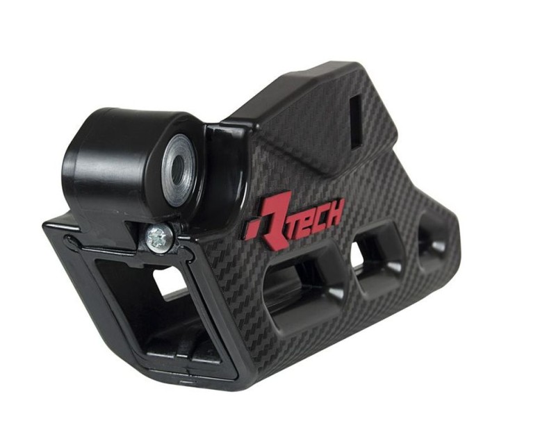 RACETECH (RTECH) PROWADNICA ŁAŃCUCHA BETA RR/RX 125/250/300/350/450/530 '13-'23, XTRAINER 250/300 '15-'23 KOLOR CZARNY (1)