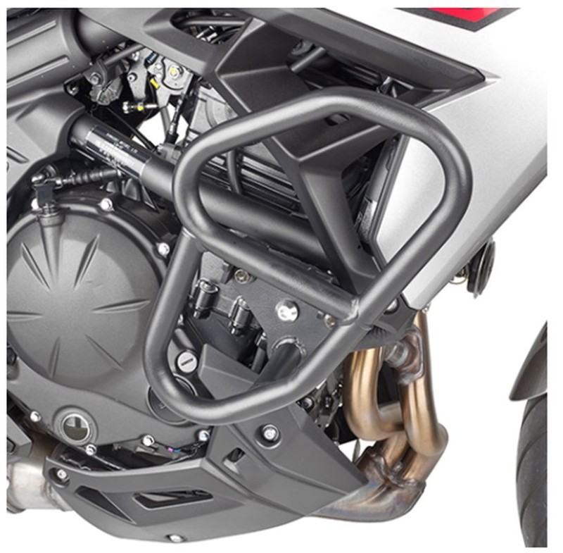 KAPPA GMOLE OSŁONY SILNIKA KAWASAKI VERSYS 650 '22-, CZARNE - drobne uszkodzenia lakieru