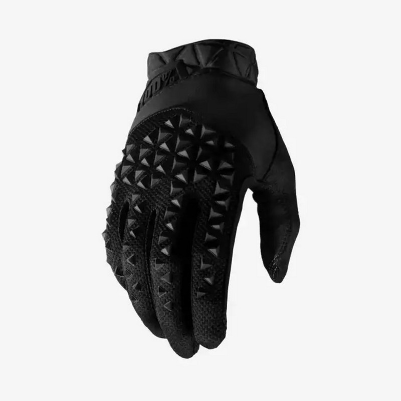 100 PROCENT RĘKAWICE CROSS/ENDURO/MTB GEOMATIC BLACK KOLOR CZARNY ROZMIAR M - OFERTA SPECJALNA