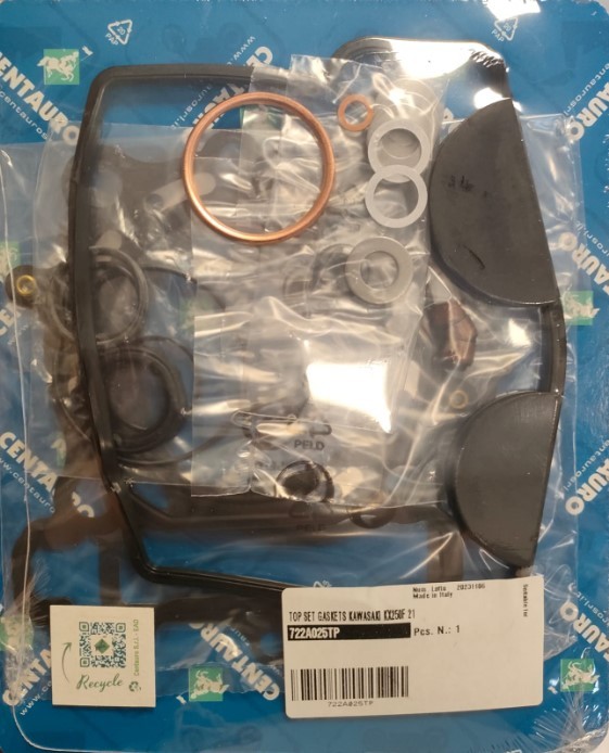 CENTAURO USZCZELKI TOP-END KAWASAKI KXF 250 '21-'24 , KX 250 X '21-'24 ( Z USZCZELKĄ POKRYWY ZAWOROWEJ ) (1)