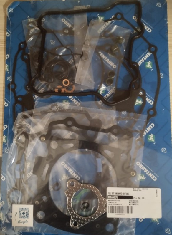 CENTAURO KOMPLET USZCZELEK YAMAHA YZF 450 '23-'24 , WRF 450 '24 , YZF 450 X '24 ( Z USZCZELKĄ POKRYWY ZAWOROWEJ ) (1)