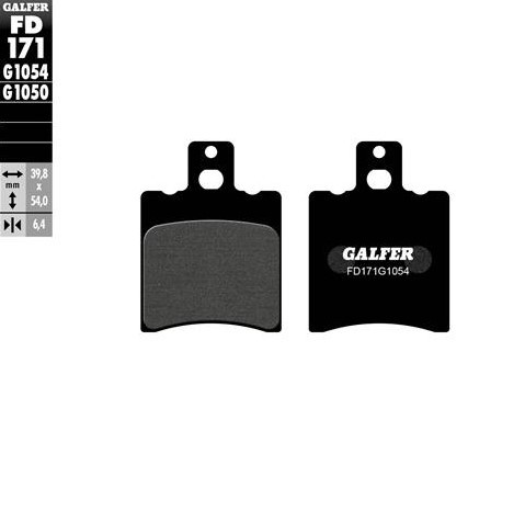 GALFER KLOCKI HAMULCOWE KH206 PÓŁMETALICZNE (1)