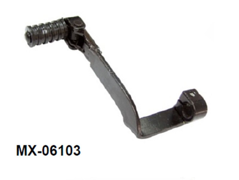 PSYCHIC DŹWIGNIA ZMIANY BIEGÓW KAWASAKI KX 250 '83-'93(OEM: 13156-1240) (STALOWA) KOLOR CZARNY (1)