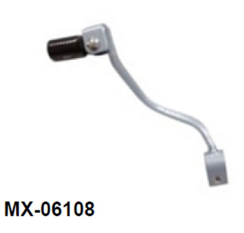 PSYCHIC DŹWIGNIA ZMIANY BIEGÓW SUZUKI RM 250 '89-'02 (OEM: 25600-37E-F10) (STALOWA) KOLOR SZARY (1)