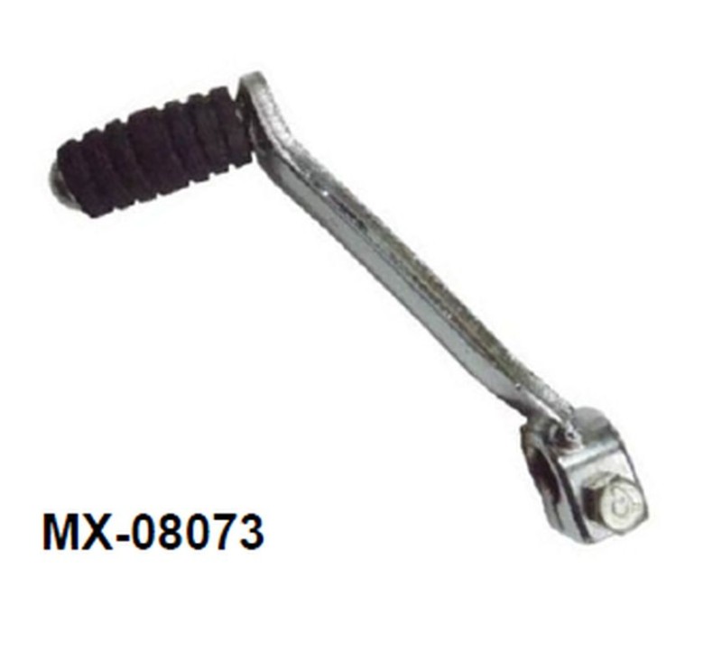 PSYCHIC DŹWIGNIA ZMIANY BIEGÓW SUZUKI TS 50 ER / RZ 50 / ZR 50 (OEM: 25600-13610) (STALOWA) KOLOR CHROM (1)