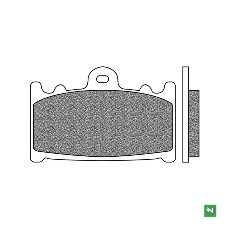 NEWFREN KLOCKI HAMULCOWE PRZÓD KH158 (TOURING SINTER) (1)