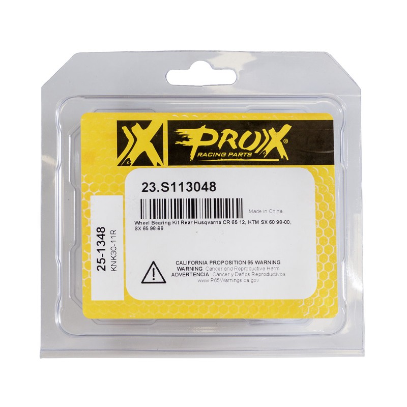 PROX ŁOŻYSKA KOŁA TYLNEGO Z USZCZELNIACZAMI KTM SX 60 '97-'99 (1)