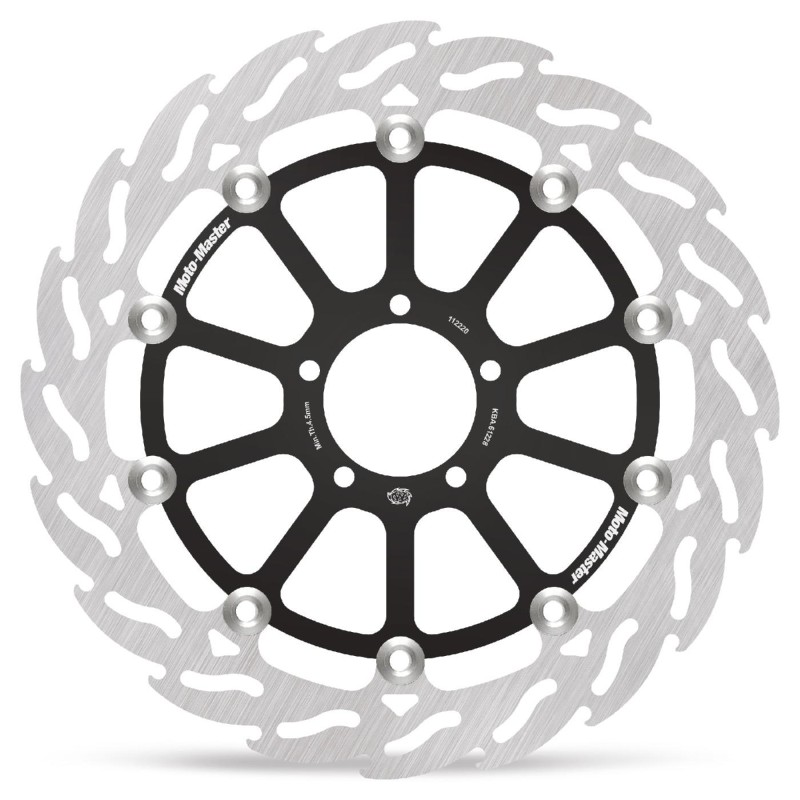 MOTO-MASTER TARCZA HAMULCOWA PŁYWAJĄCA FLAME PRZÓD SUPERMOTO 320MM (lLEWA) KTM 1290 SUPERDUKE, YAMAHA YZF R1 1000 SP 2006 (PATRZ OPIS DODATKOWY) (1)