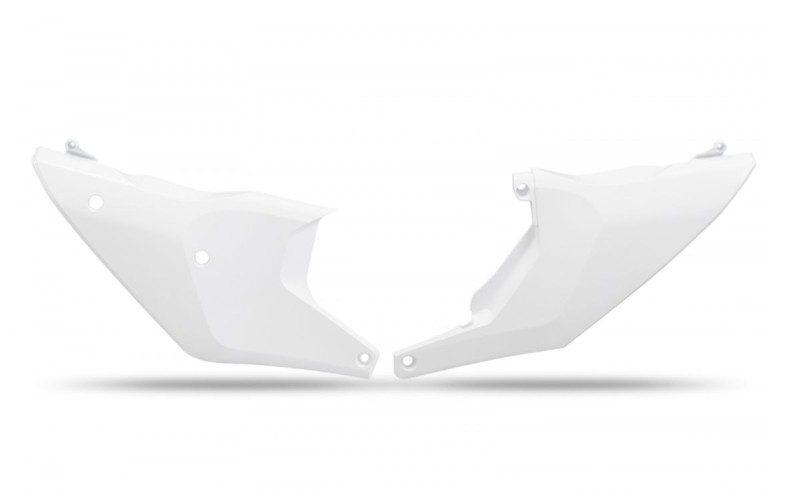 UFO BOCZKI TYLNE HUSQVARNA TC 125 / 250 '23-'24, TE 150 / 250 / 300 '24, FC / TX / FX / FE 300 / 350 / 450 / 501 '24, KOLOR BIAŁY (1)