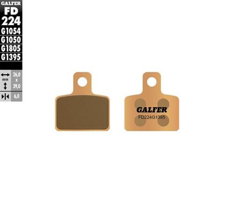 GALFER KLOCKI HAMULCOWE KH351 SPIEK METALICZNY (TRIAL OSSA , SCORPA , SHERCO , TRS , MONTESA , GAS GAS ) (1)