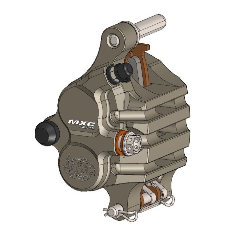 MOTO-MASTER ZACISK HAMULCOWY MXC CALIPER PRZÓD KTM / HSQVARNA / GASGAS / SHERCO (ZESTAW ZAWIERA KLOCKI 093012, KH181) (NA ZAMÓWIENIE - PATRZ OPIS DODATKOWY)
