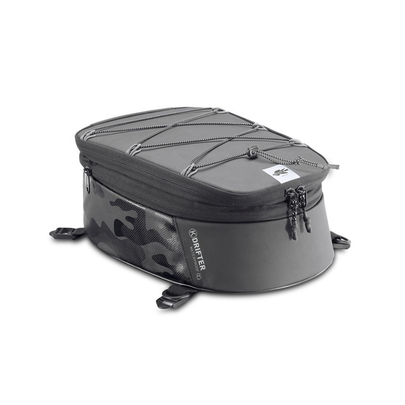 KAPPA TORBA NA SIEDZENIE K'DRIFTER 9-12L (WYS. 10-16CM X SZER. 24CM X DŁ. 32CM) KOLOR SZARY
