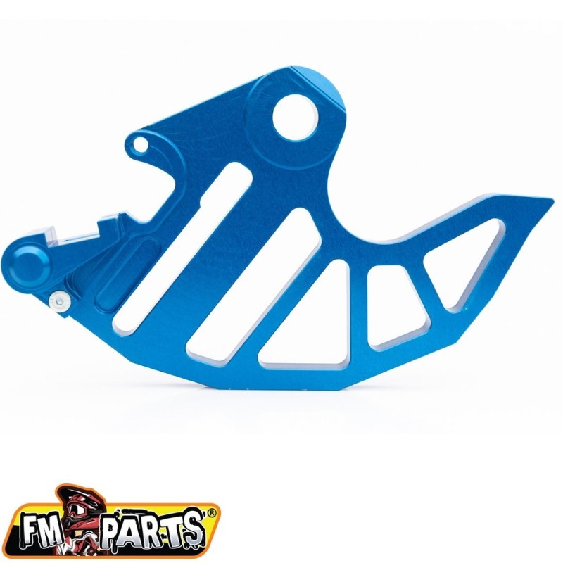 FM-PARTS OSŁONA ALUMINIOWA TARCZY HAMULCOWEJ TYLNEJ KTM / HUSQVARNA / GAS GAS '24-'25 KOLOR NIEBIESKI (1)