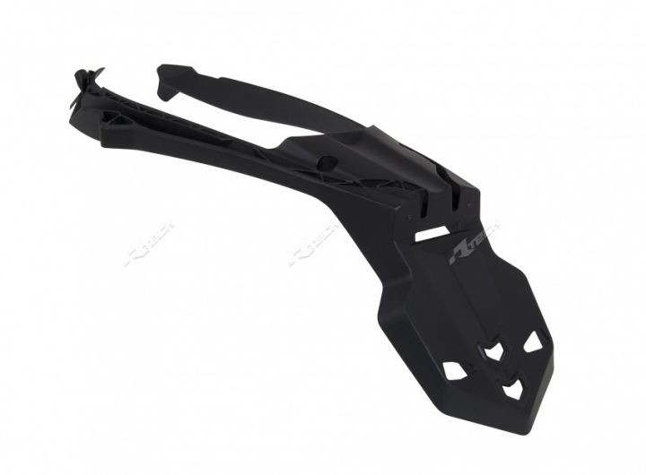 RACETECH (RTECH) MOCOWANIE TABLICY REJESTRACYJNEJ ( DODATKOWY BŁOTNIK TYŁ ) KTM EXC / EXCF '17-'19 POD ORYGINALNE MOCOWANIE OEM KOLOR CZARNY (1)