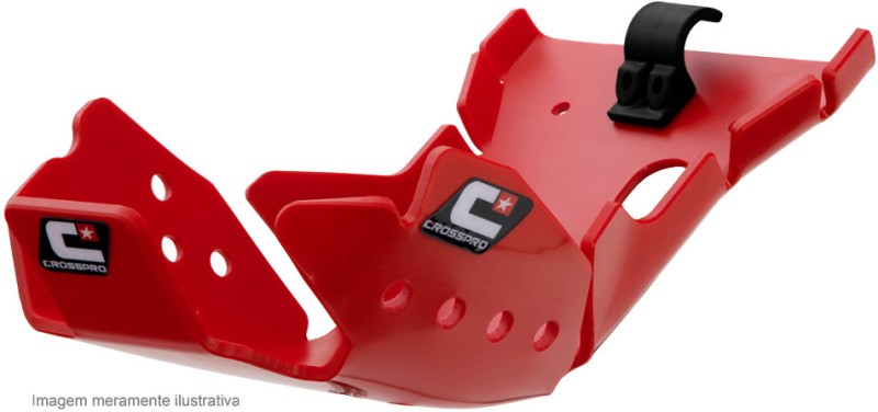 CROSSPRO OSŁONA SILNIKA Z TWORZYWA DTC ENDURO MODEL EC DTC PASUJE DO': KTM EXC 350/300 23-, HUSQVARNA TC 250 23-, TE 300 24-, GASGAS EC / EX / MC 24- KOLOR CZERWONY