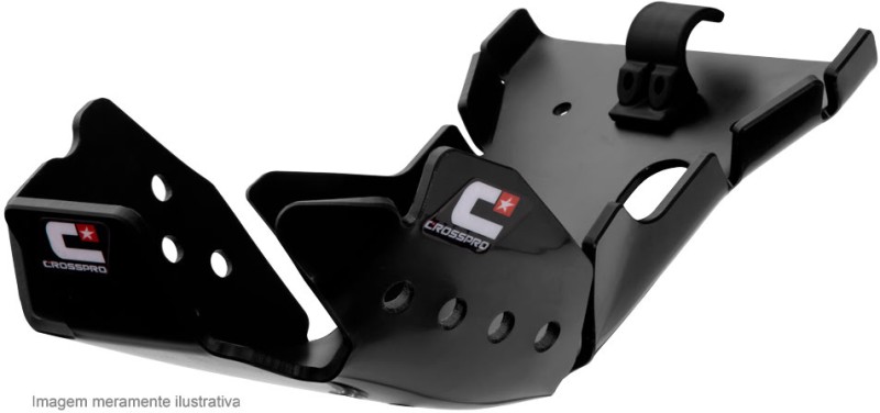 CROSSPRO OSŁONA SILNIKA Z TWORZYWA DTC ENDURO MODEL EC DTC PASUJE DO': KTM EXC 350/300 23-, HUSQVARNA TC 250 23-, TE 300 24-, GASGAS EC / EX / MC 24- KOLOR CZARNY