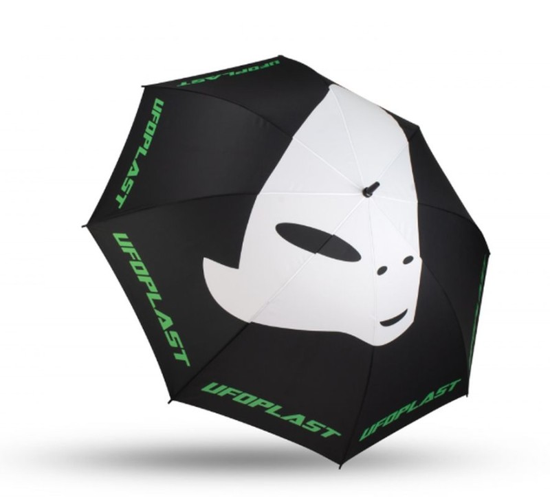 UFO PARASOL UFO KOLOR CZARNY - BIAŁE LOGO (1)