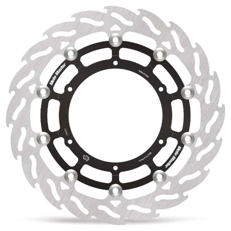 MOTO-MASTER PROMOCJA TARCZA HAMULCOWA PŁYWAJĄCA FLAME PRZÓD 320MM Z ALUMINIOWYM ŚRODKIEM (PRAWA) HUSQVARNA,KTM (PATRZ OPIS DODATKOWY) (1)