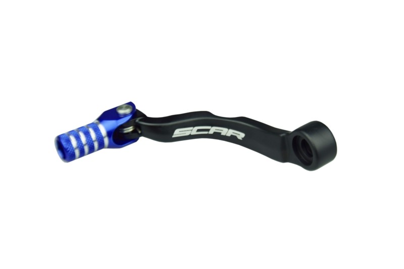 SCAR RACING DŹWIGNIA ZMIANY BIEGÓW TM 250 MX / EN 2 ST '19-'25', 300 MX / EN 2 ST '19-'25 KOLOR CZARNY/NIEBIESKI