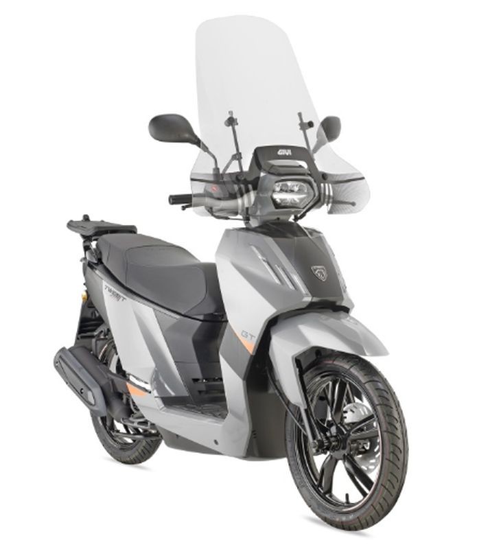 KAPPA SZYBA PEUGEOT TWEET 50 / 125 / 200 FL / GT / ALLURE '23-, PRZEZROCZYSTA - POTRZEBNE MOCOWANIE A8103AK