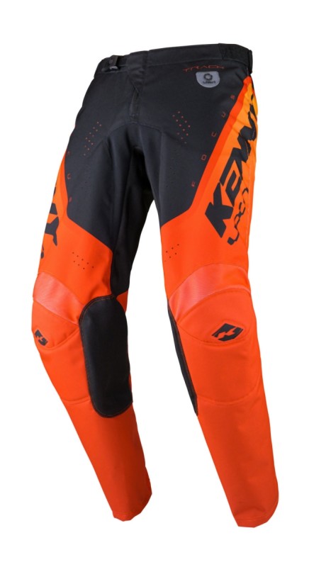 KENNY RACING SPODNIE CROSS/ENDURO MODEL TRACK FOCUS ORANGE KOLOR POMARAŃCZOWY/CZARNY ROZMIAR 36