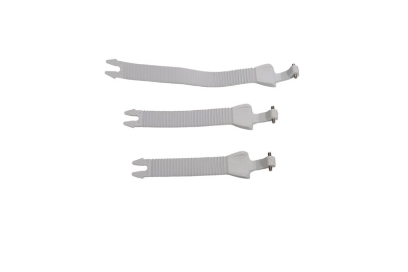 KENNY RACING CZĘŚCI ZAMIENNE ZESTAW PASKÓW DO BUTÓW TRACK 3 SZTUKI KOLOR BIAŁY (1)