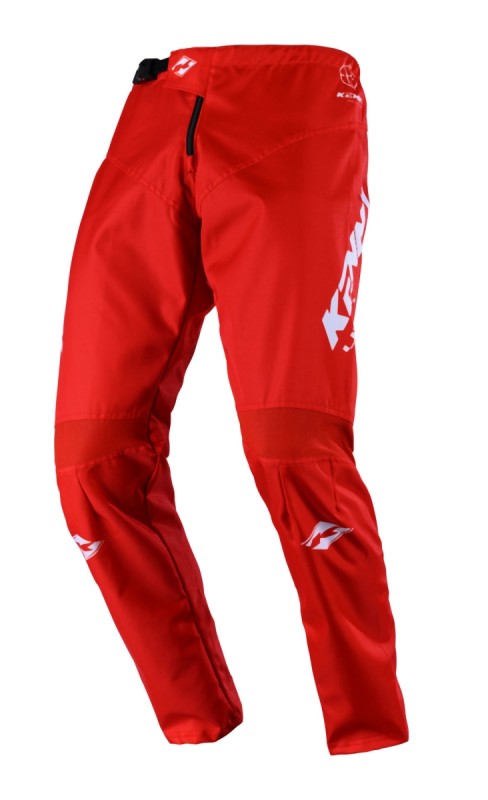 KENNY RACING SPODNIE ROWEROWE MTB MODEL ELITE RED KOLOR CZERWONY/BIAŁY ROZMIAR 34 (1)