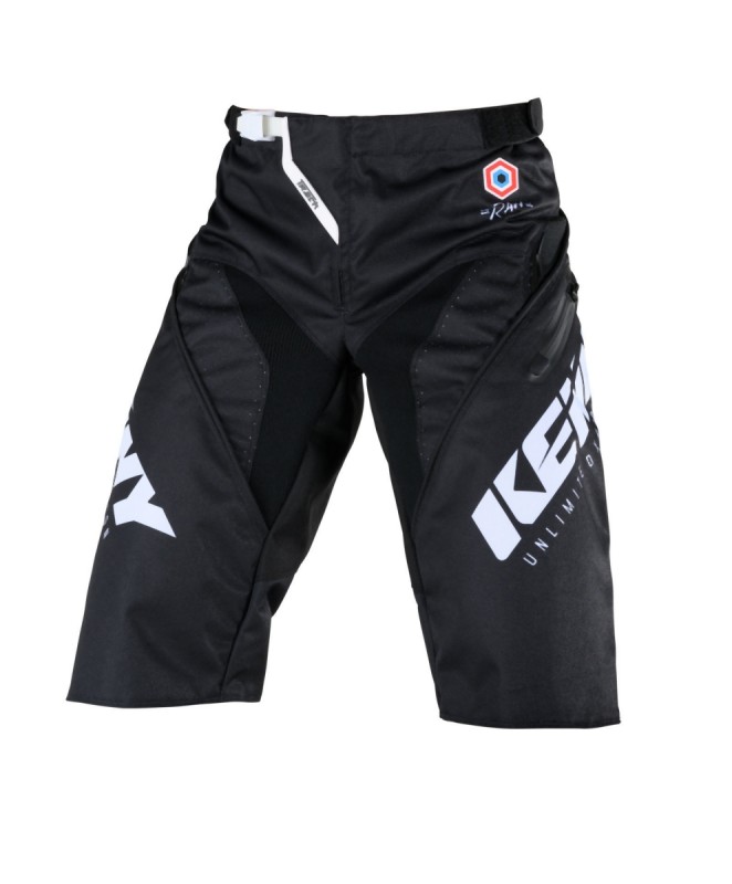 KENNY RACING SPODENKI ROWEROWE MTB MODEL TRACK BLACK KOLOR CZARNY/BIAŁY ROZMIAR 34 (1)