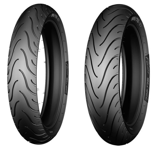 MICHELIN OPONA 110/70-17 PILOT STREET 54H TL/TT M/C PRZÓD DOT 16-17/2024 (1)